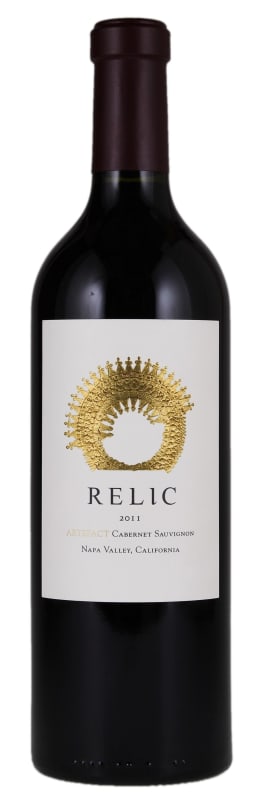 Relic Wine Cellars Artefact Cabernet Sauvignon 2013 Front Bottle Shot