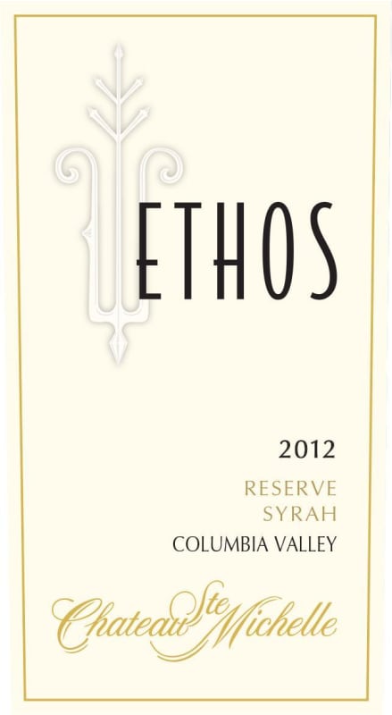 Chateau Ste. Michelle Ethos Reserve Syrah 2012 Front Label
