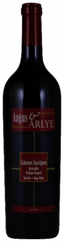 MX Wines Angus & Aryle Beckstoffer To Kalon Vineyard Cabernet Sauvignon 2006 Front Bottle Shot