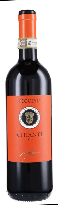 Piccini Chianti 2020 Front Bottle Shot