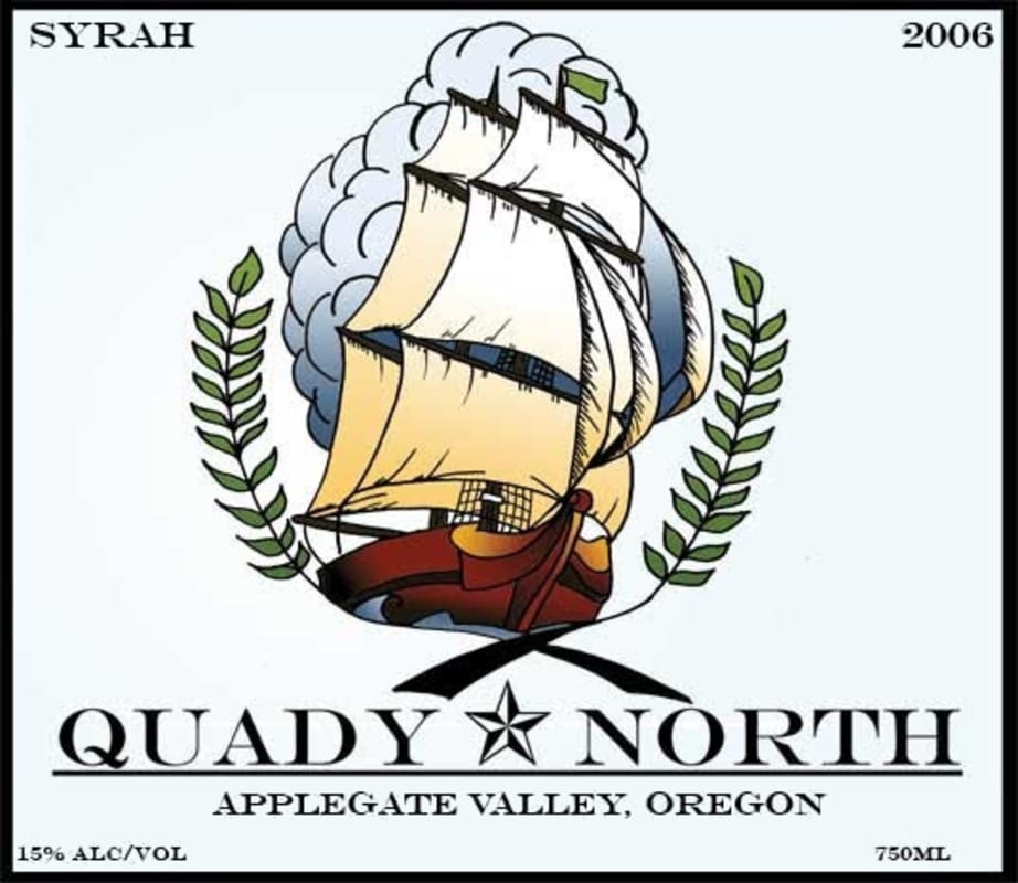 Quady North Flagship Syrah 2006 Front Label