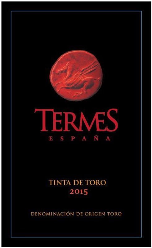 Numanthia Termes 2015 Front Label