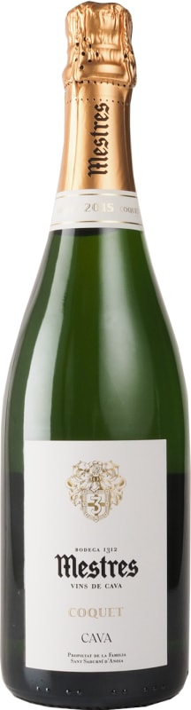 Cava Mestres Coquet Gran Reserva Brut Nature 2017 Front Bottle Shot