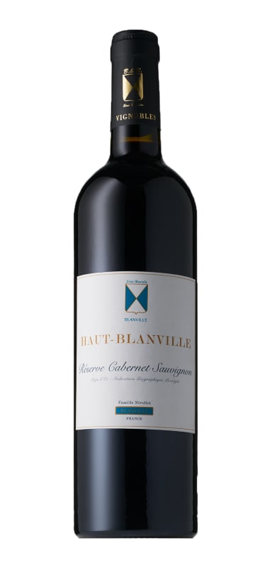 Chateau Haut-Blanville Reserve Cabernet Sauvignon 2018 Front Bottle Shot