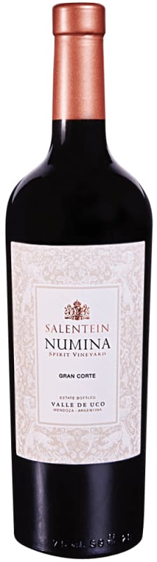 Salentein Numina Gran Corte 2015 Front Bottle Shot
