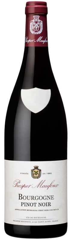 Prosper Maufoux Bourgogne Pinot Noir 2023 Front Bottle Shot