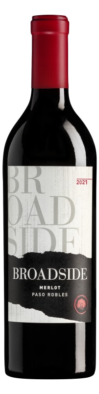 Broadside Margarita Merlot 2021 Front Bottle Shot