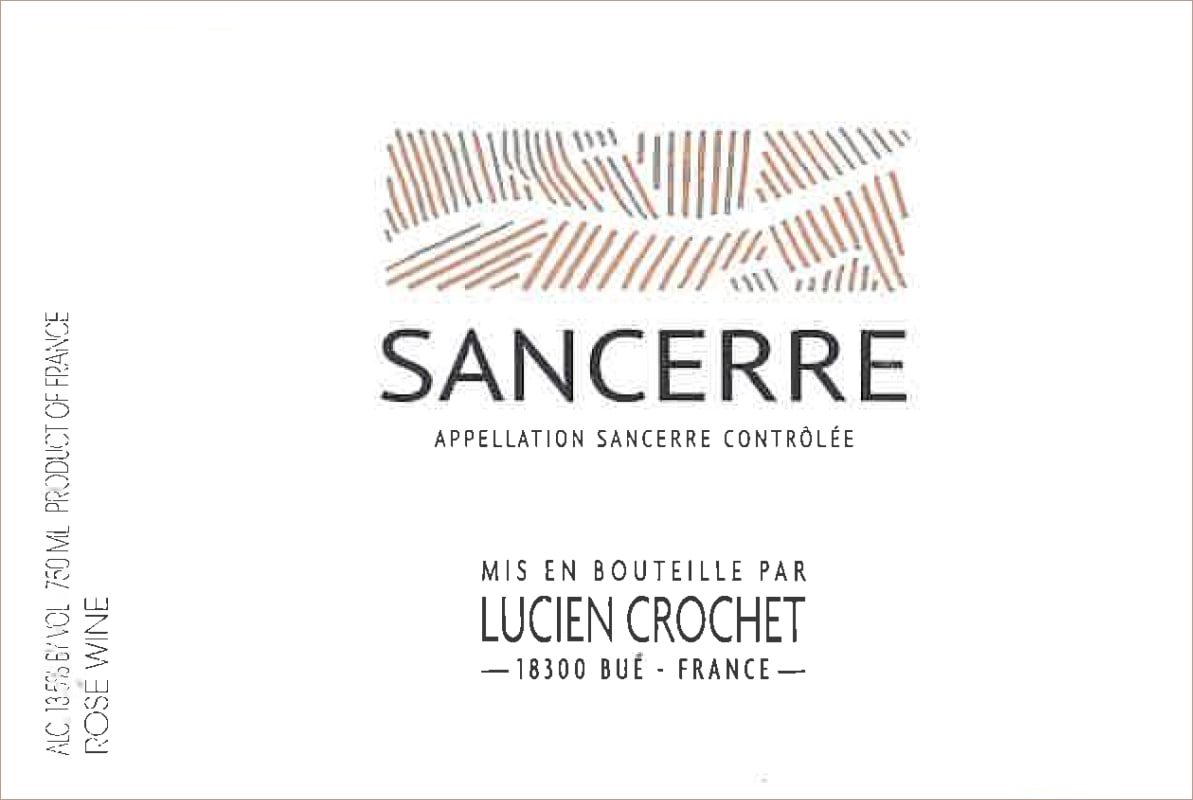 Lucien Crochet Sancerre Rose (1.5 Liter Magnum) 2021 Front Label