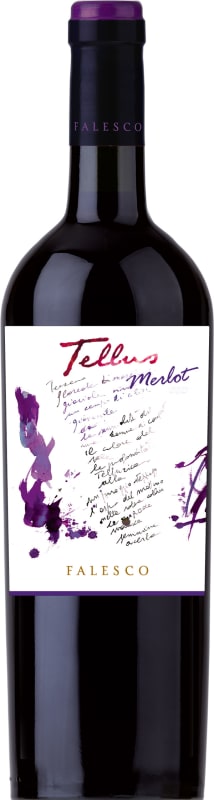 Tellus Merlot 2014 Front Bottle Shot