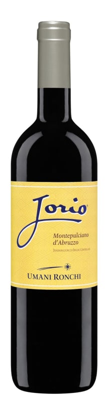 Umani Ronchi Jorio Montepulciano d'Abruzzo 2014 Front Bottle Shot