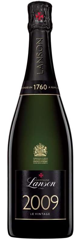 Lanson Le Vintage 2009 Front Bottle Shot