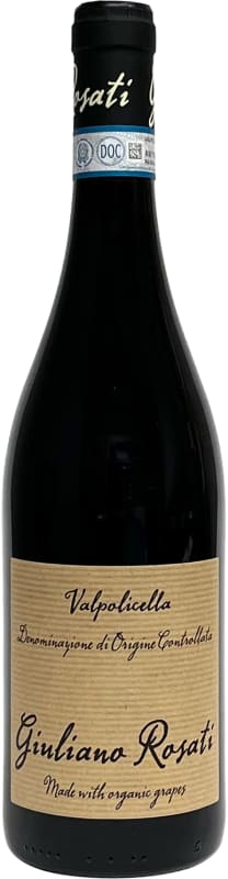 Giuliano Rosati Valpolicella 2021 Front Bottle Shot