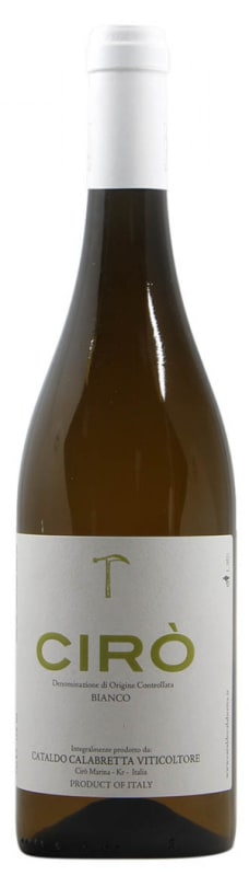 Cataldo Calabretta Ciro Bianco 2022 Front Bottle Shot