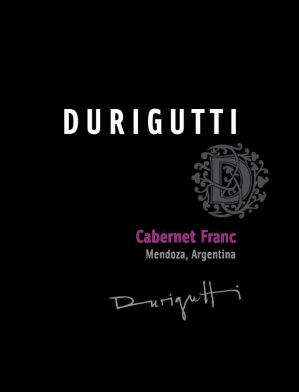 Durigutti Cabernet Franc 2017 Front Label