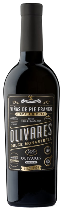 Olivares Dulce Monastrell Ungrafted Old Vines (500ML) 2020 Front Bottle Shot