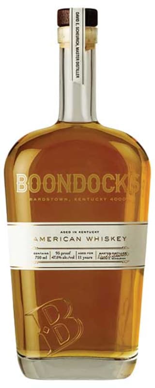 Boondocks American Whiskey Front Bottle Shot