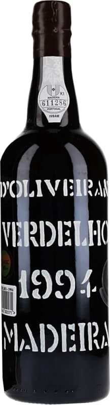 D'Oliveira Verdelho 1994 Front Bottle Shot