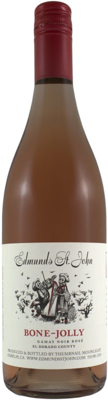 Edmunds St. John Bone-Jolly Gamay Noir Rose 2020 Front Bottle Shot