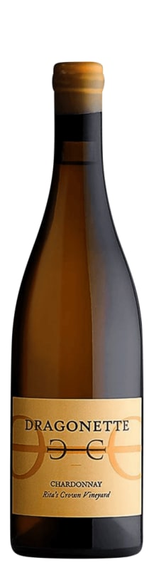 Dragonette Cellars Rita's Crown Vineyard Chardonnay 2018 Front Bottle Shot