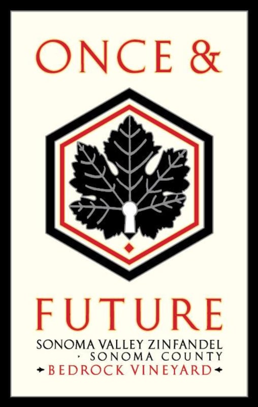 Once & Future Bedrock Vineyard 2016 Front Label