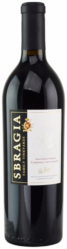 Sbragia Monte Rosso Vineyard Cabernet Sauvignon 2013 Front Bottle Shot