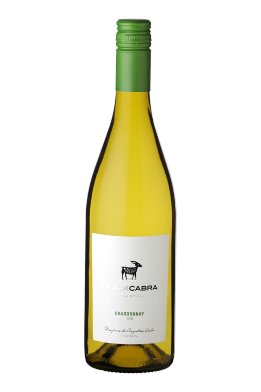 Black Cabra Chardonnay 2020 Front Bottle Shot