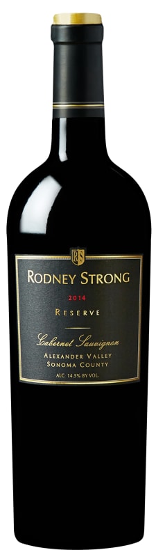 Rodney Strong Reserve Cabernet Sauvignon 2014 Front Bottle Shot