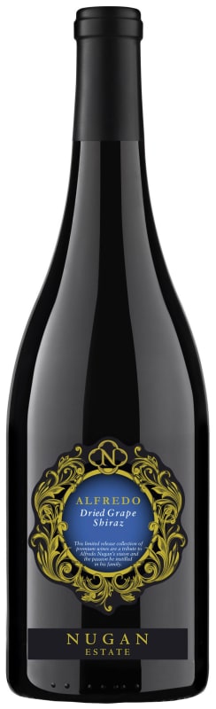 Nugan Estate Alfredo Dried Grape Shiraz 2014 Front Bottle Shot