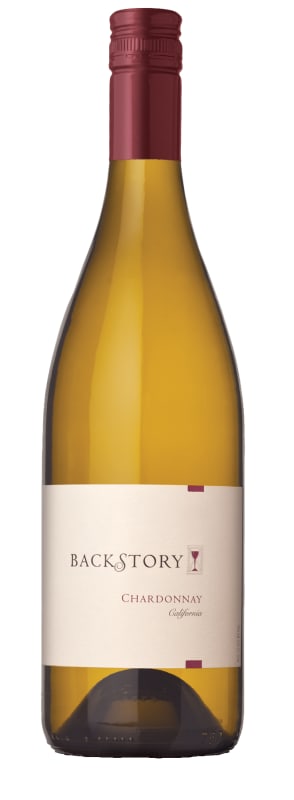 Backstory Chardonnay 2021 Front Bottle Shot