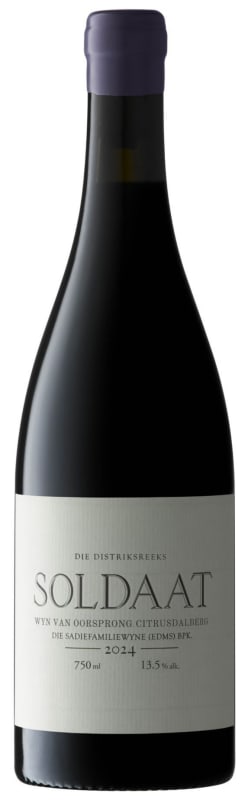 Sadie Family Soldaat Grenache 2024 Front Bottle Shot