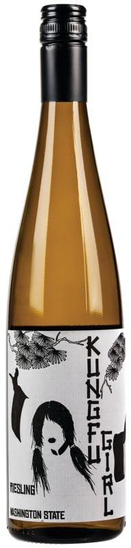 Charles Smith Wines Kung Fu Girl Riesling 2020 Front Bottle Shot