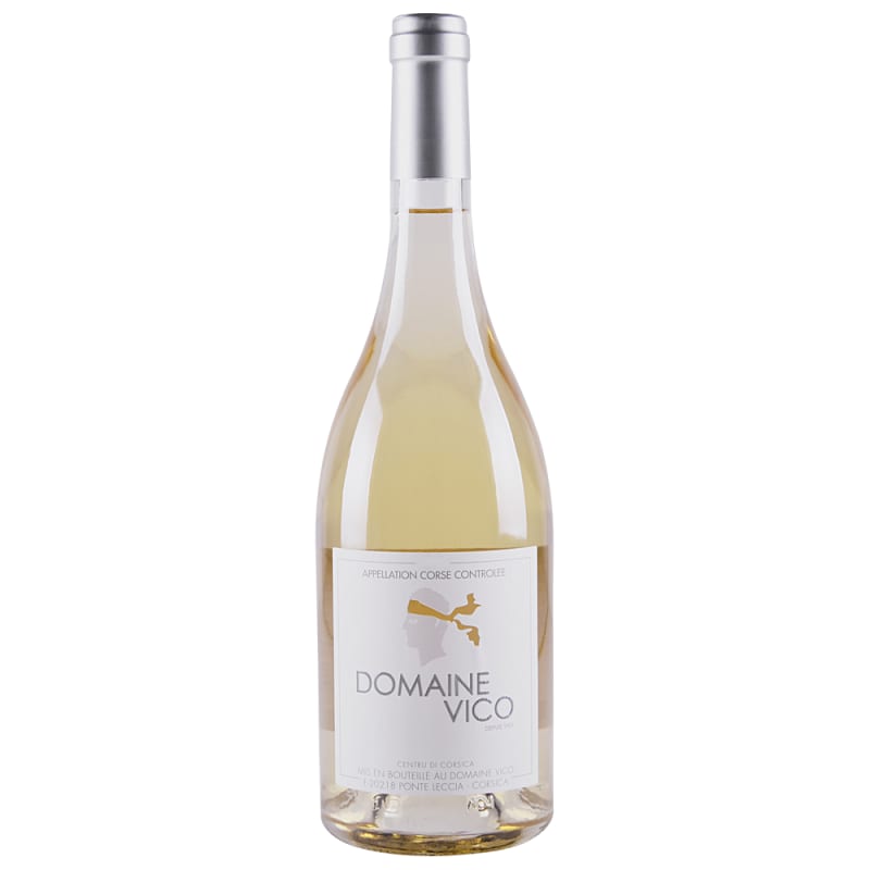 Domaine Vico Vin de Corse Blanc 2020 Front Bottle Shot