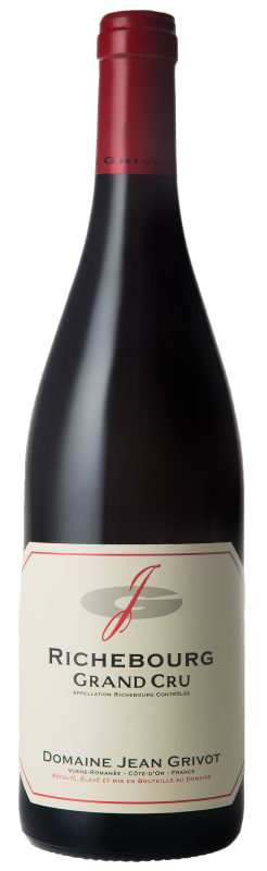 Domaine Jean Grivot Richebourg Grand Cru 2016 Front Bottle Shot