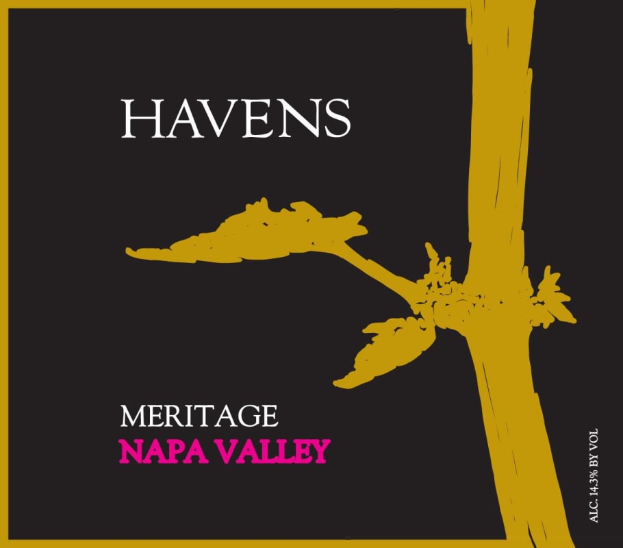 Havens Meritage 2011 Front Label