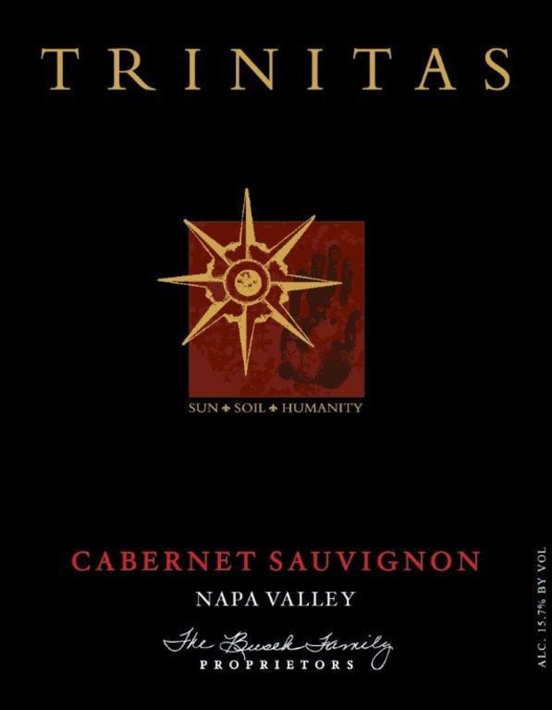 Trinitas Cabernet Sauvignon 2014 Front Label