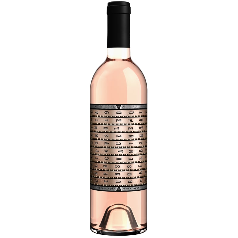 The Prisoner Wine Company Unshackled Rose 2019 Front Bottle Shot
