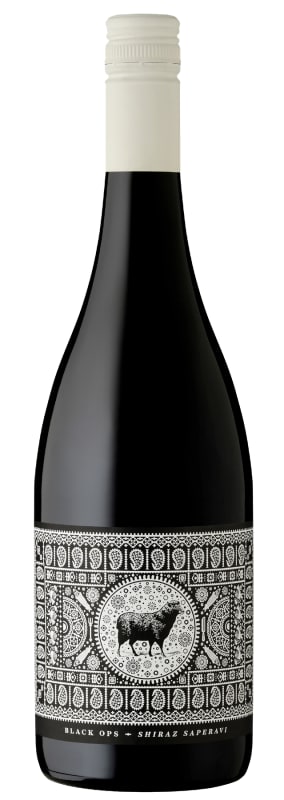 Hugh Hamilton Black Ops Shiraz Saperavi 2022 Front Bottle Shot