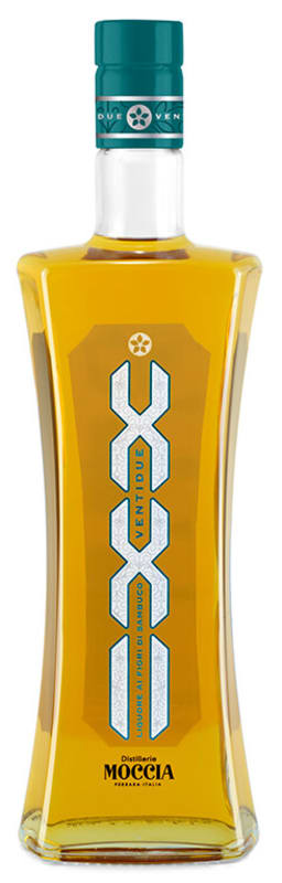 Distillerie Moccia Ventidue XXII Elderflower Liqueur (700ML) Front Bottle Shot
