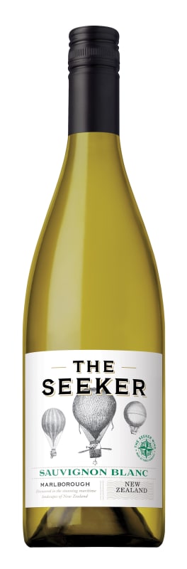 The Seeker Sauvignon Blanc 2020 Front Bottle Shot