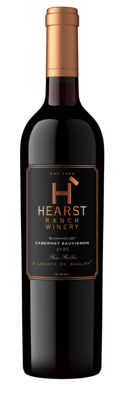 Hearst Ranch Bunkhouse Cabernet Sauvignon 2020 Front Bottle Shot