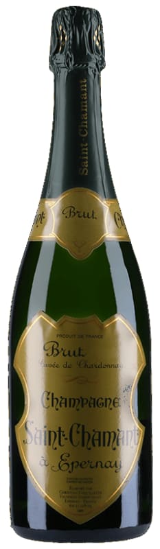 Saint-Chamant Blanc de Blancs 2008 Front Bottle Shot