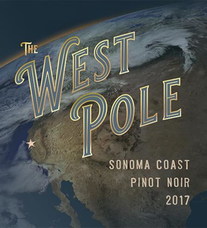Boheme Wines The West Pole Pinot Noir 2017 Front Label