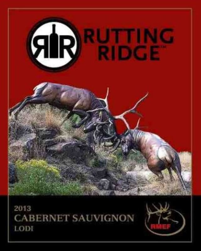 Rutting Ridge Cabernet Sauvignon 2013 Front Label