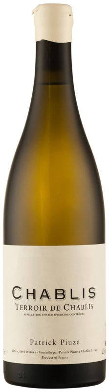 Patrick Piuze Chablis Terroir de Chablis 2024 Front Bottle Shot