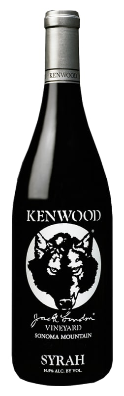Kenwood Jack London Vineyard Syrah 2012 Front Bottle Shot
