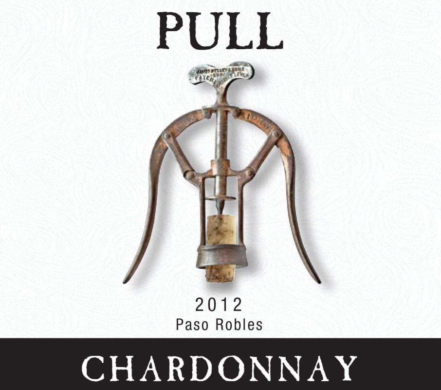 Broken Earth Winery Pull Chardonnay 2012 Front Label
