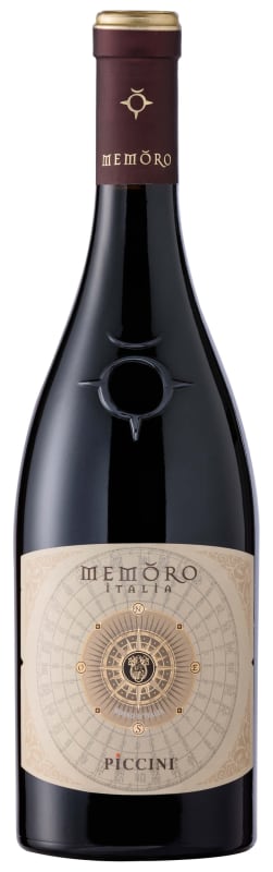 Piccini Memoro Rosso Front Bottle Shot
