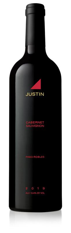 Justin Cabernet Sauvignon 2019 Front Bottle Shot