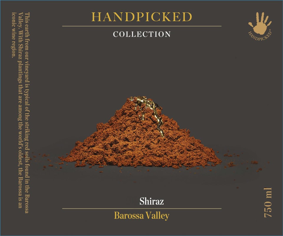 Handpicked Wines Collection Barossa Valley Shiraz 2015 Front Label