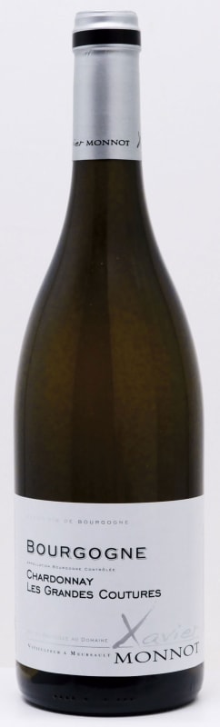 Xavier Monnot Bourgogne Les Grandes Coutures Chardonnay 2016 Front Bottle Shot